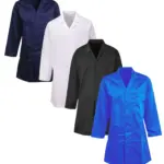 Unisex Long Lab Coat Long Over Coat Warehouse Work Butcher Fisherman